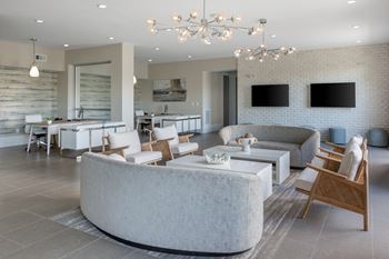 Indoor & outdoor lounging areas